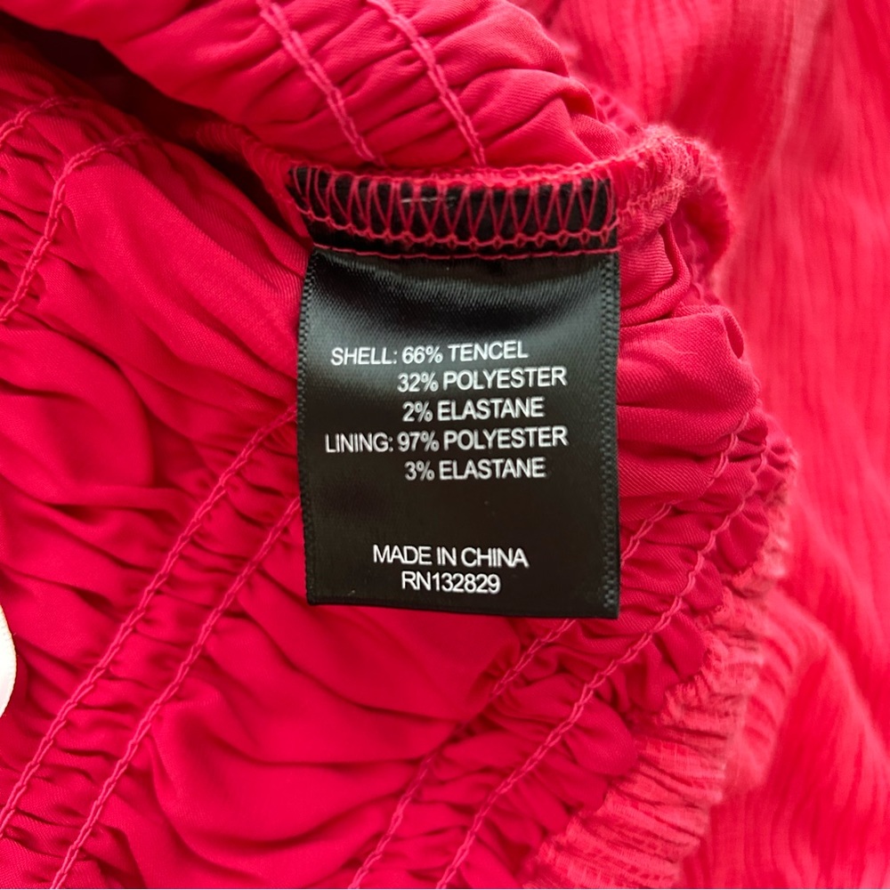 NWT House of Harlow 1960 x REVOLVE Dienna Top in Bright Pink size XL - Picture 8 of 11